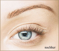 Wimpernlifting nachher